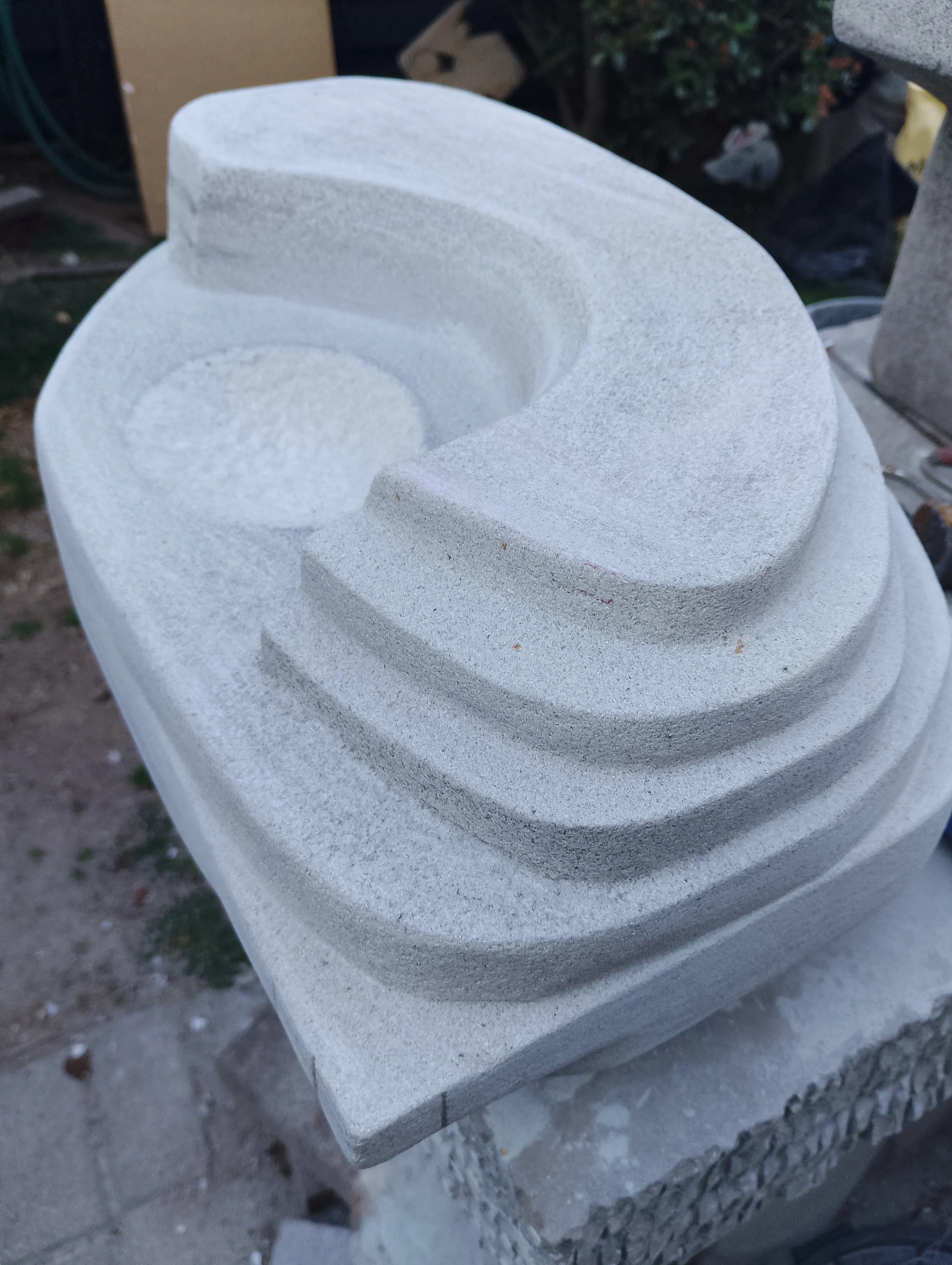 Recent sculpture from 2026 process view 1